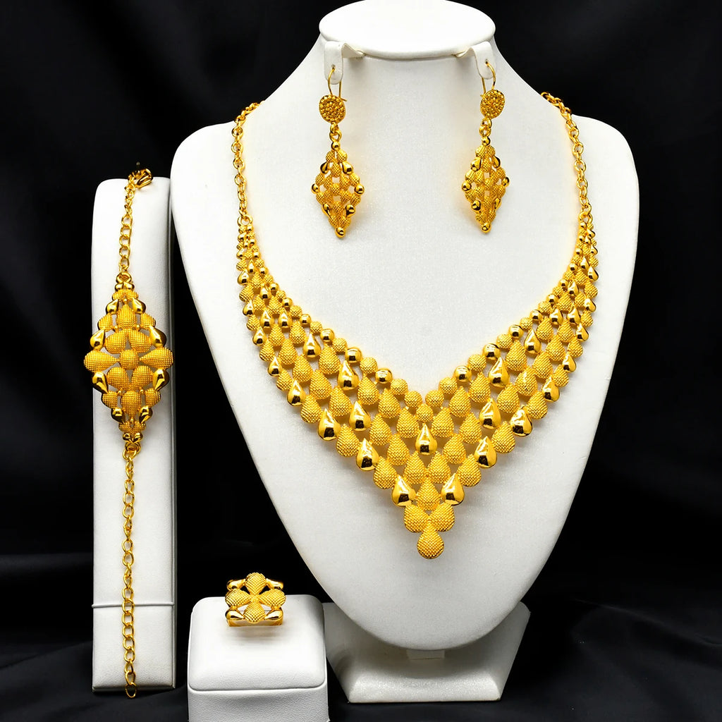 The Sultana's Court: 24K Gold-Plated Multi-Tier Bridal Collective