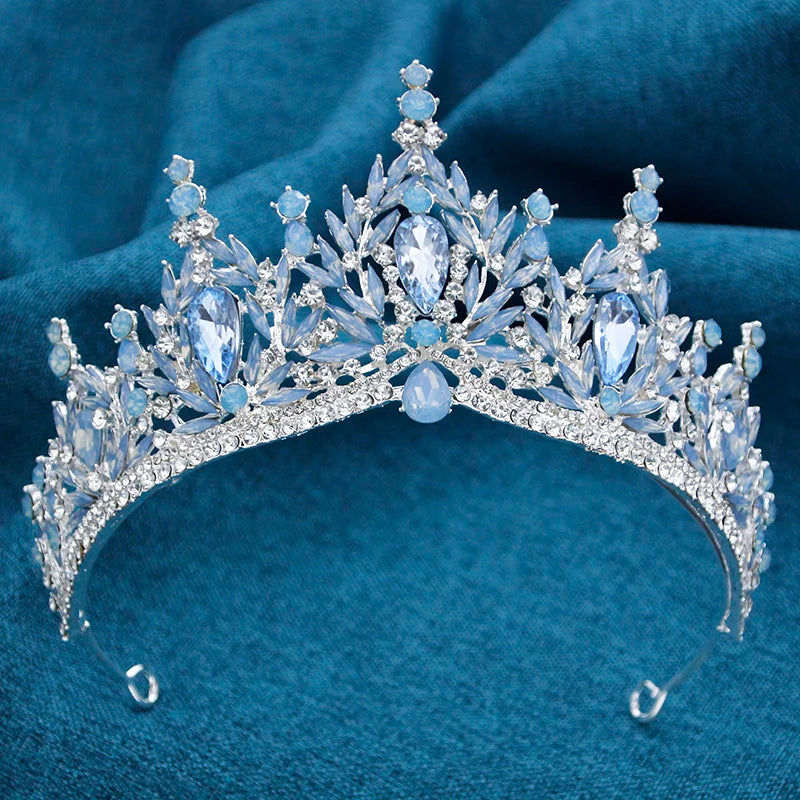 Majestic Empress - Crystal Wedding Tiara & Bridal Jewelry Set