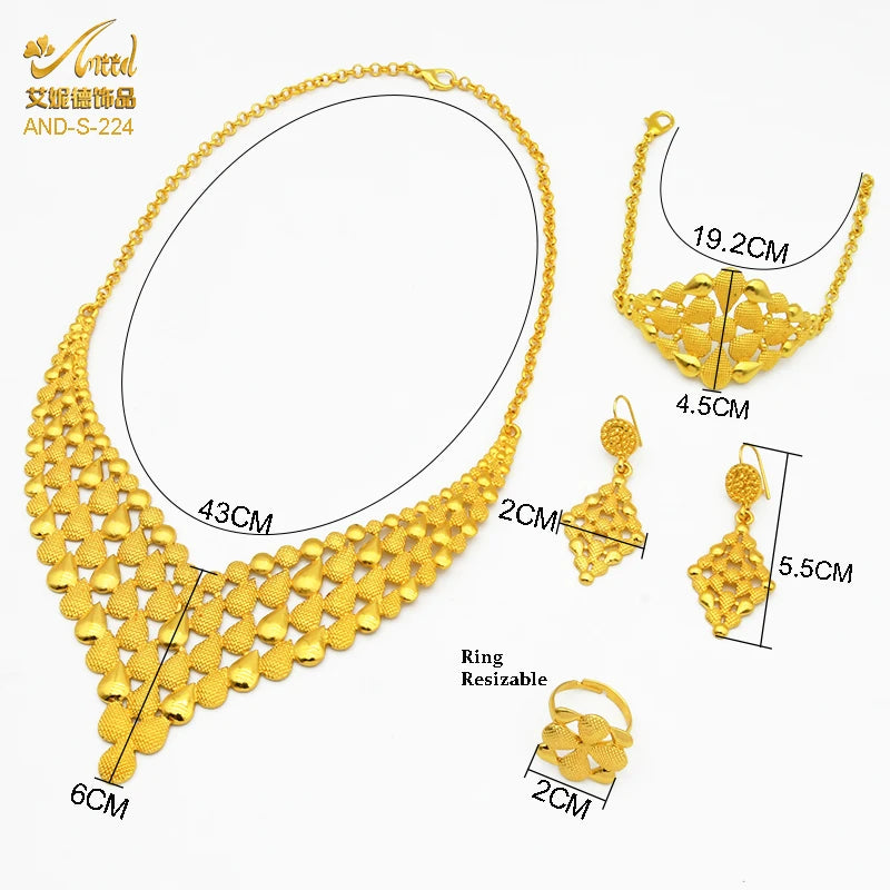 The Sultana's Court: 24K Gold-Plated Multi-Tier Bridal Collective