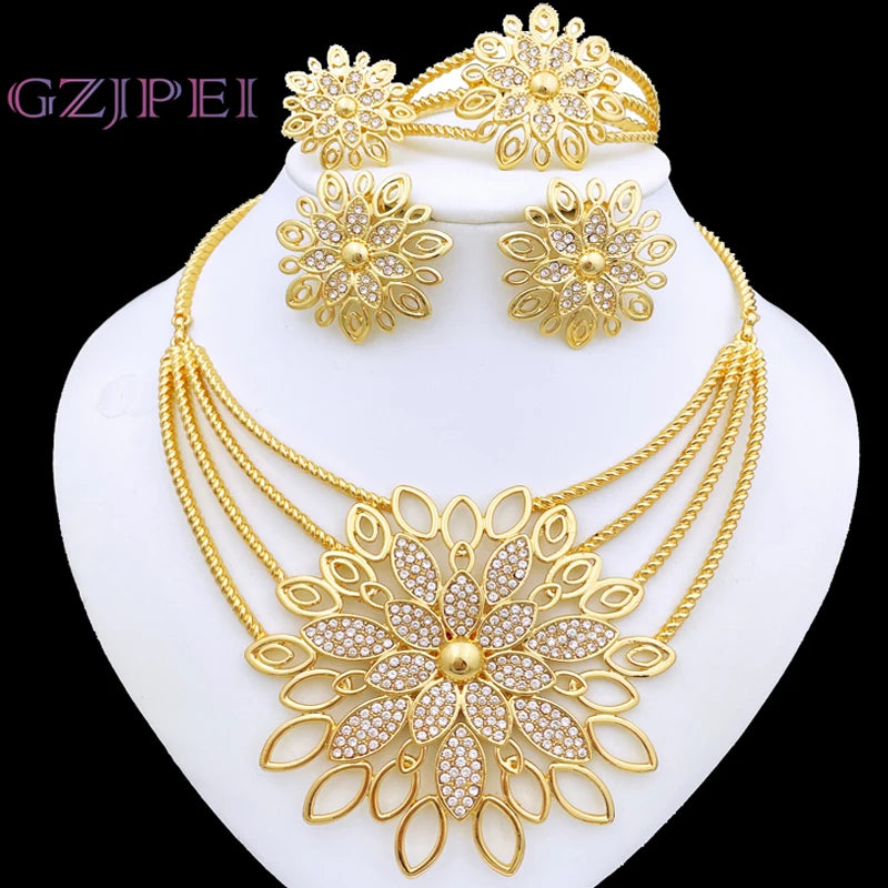 The Royal Souk Lace: 18K Gold-Plated Filigree Bridal Collective
