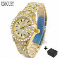 The Imperial Chrono: Fully Iced Diamond Quartz Luxury Watch