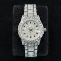 The Royal Countess: Fully Iced Round Diamond Luxury Watch