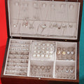 The Imperial Grace: 73-Piece Pearl, Heart & Crystal Jewelry Trunk Set