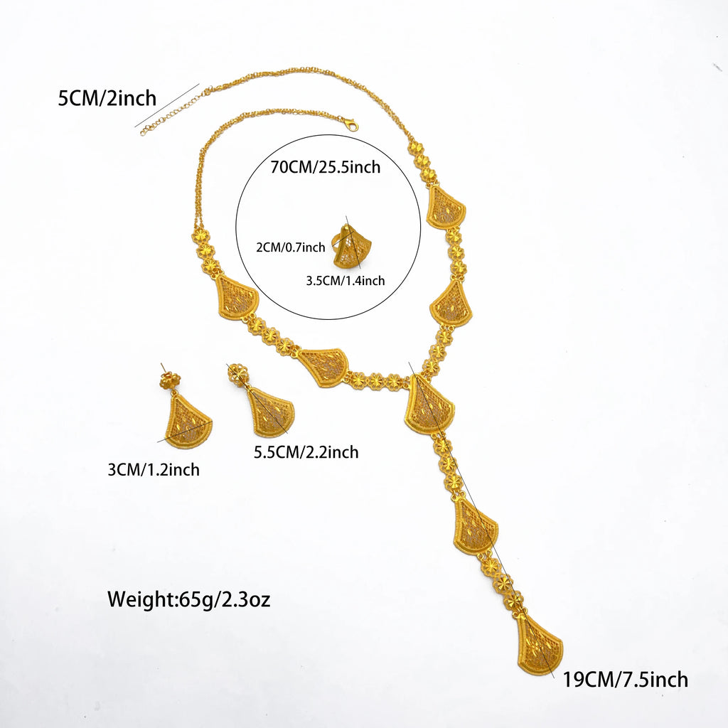 The Sultana's Heritage: 24K Gold-Plated Long Tassel Bridal Collective