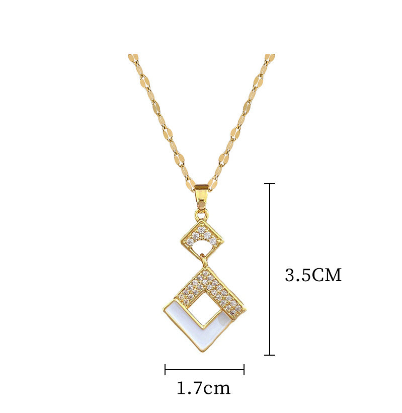 The Imperial Enamel: Austrian Crystal Geometric Square Collective