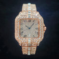 The Royal Nautilus: Fully Flooded Geometric Cushion-Cut Watch