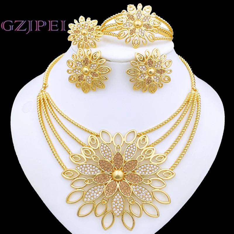 The Royal Souk Lace: 18K Gold-Plated Filigree Bridal Collective
