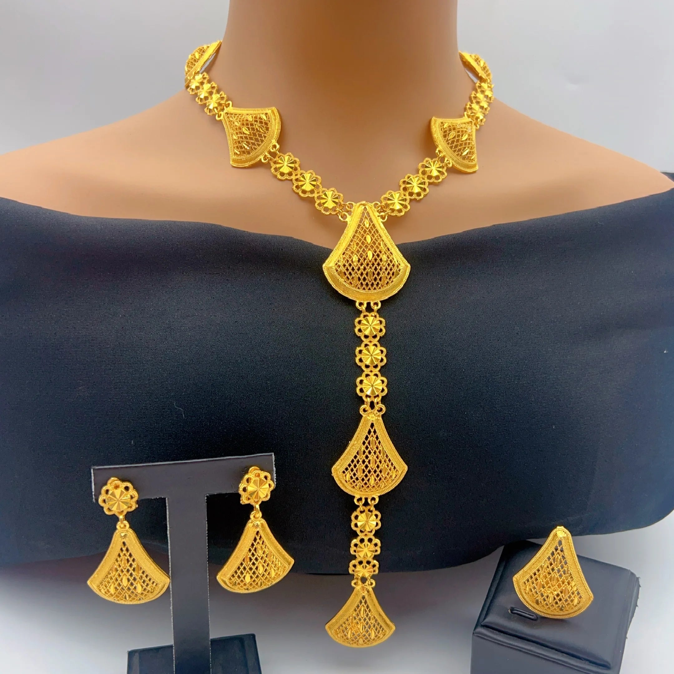 The Sultana's Heritage: 24K Gold-Plated Long Tassel Bridal Collective