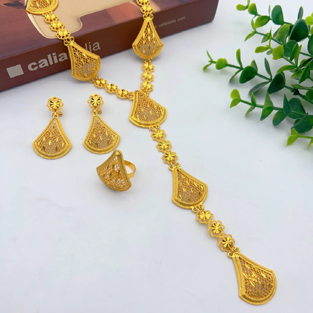 The Sultana's Heritage: 24K Gold-Plated Long Tassel Bridal Collective