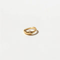 Dainty Gold Stacking Wave Ring