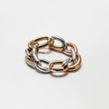 Interlocking Two-Tone Chain Ring